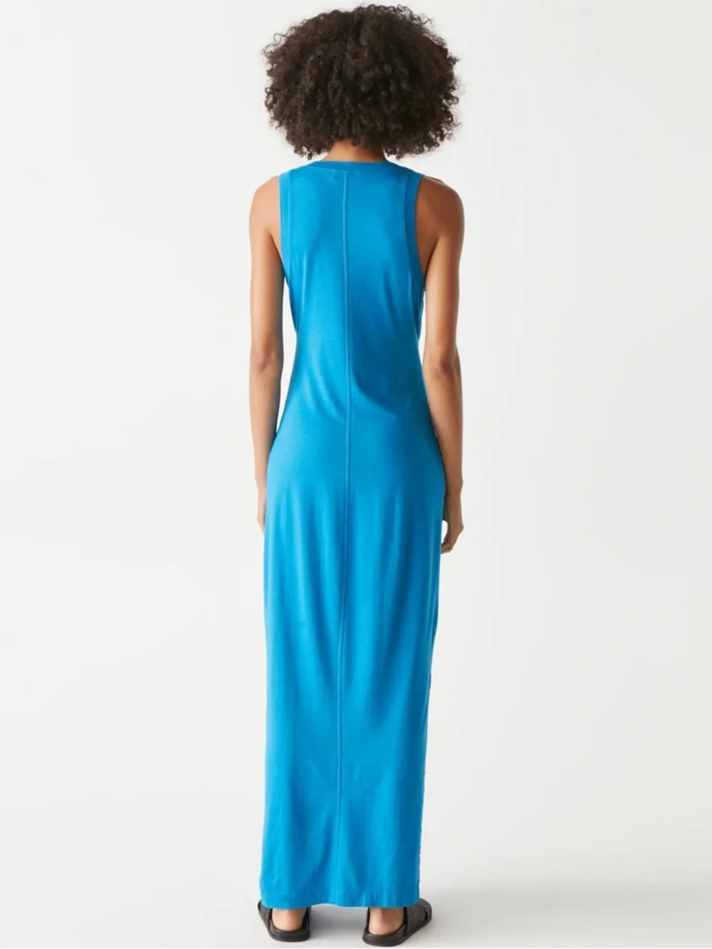 Michael Stars Solange Side Slit Tie Waist Maxi Dress, size S - Picture 2 of 8
